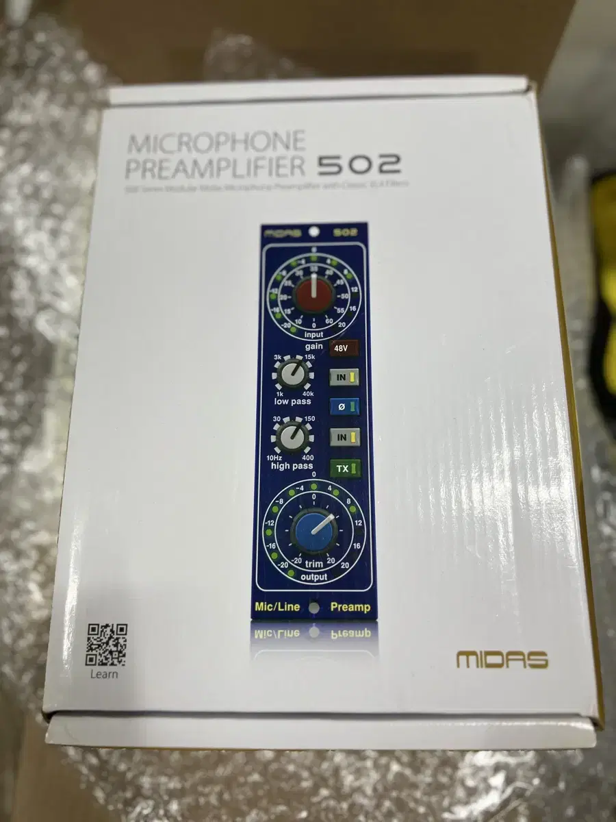 마이다스 프리앰프 midas 502 preamplifier